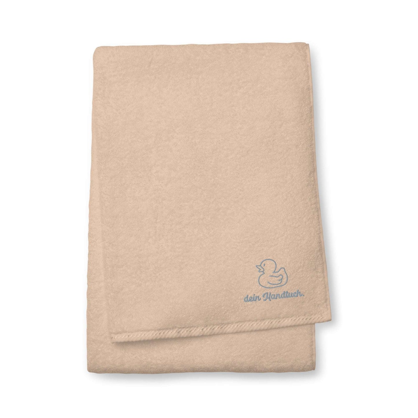 Badehandtuch - Dein Handtuch in beige und klein