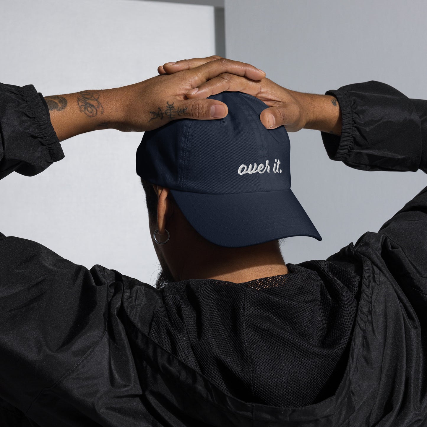 Cap - over it.