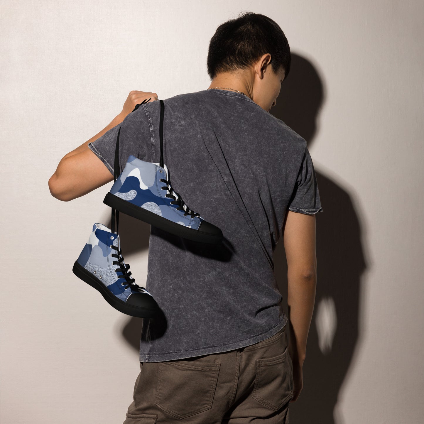 Herren Sneaker - Blue Camouflage
