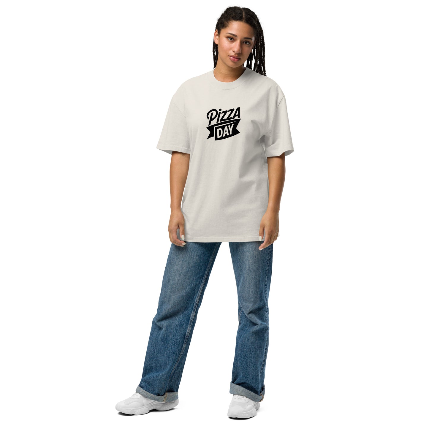 Oversized T-Shirt - Pizza Day