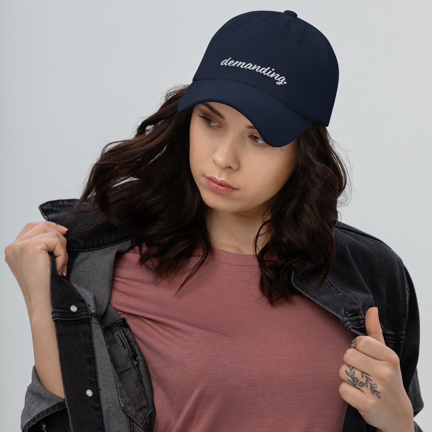 Cap - demanding.