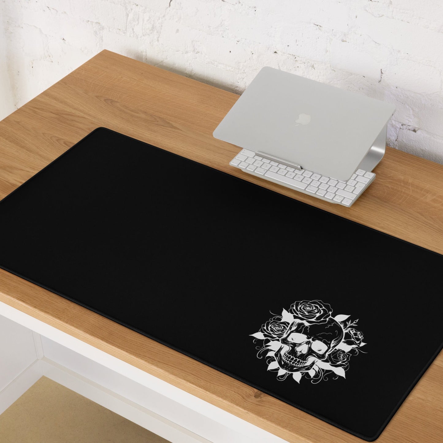 Gaming-Mauspad - Skull 'n' Roses