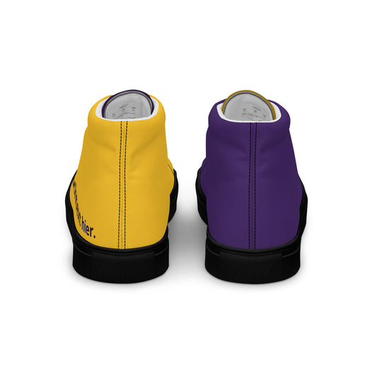 Herren Sneaker - Do it Yourself (purple/yellow)
