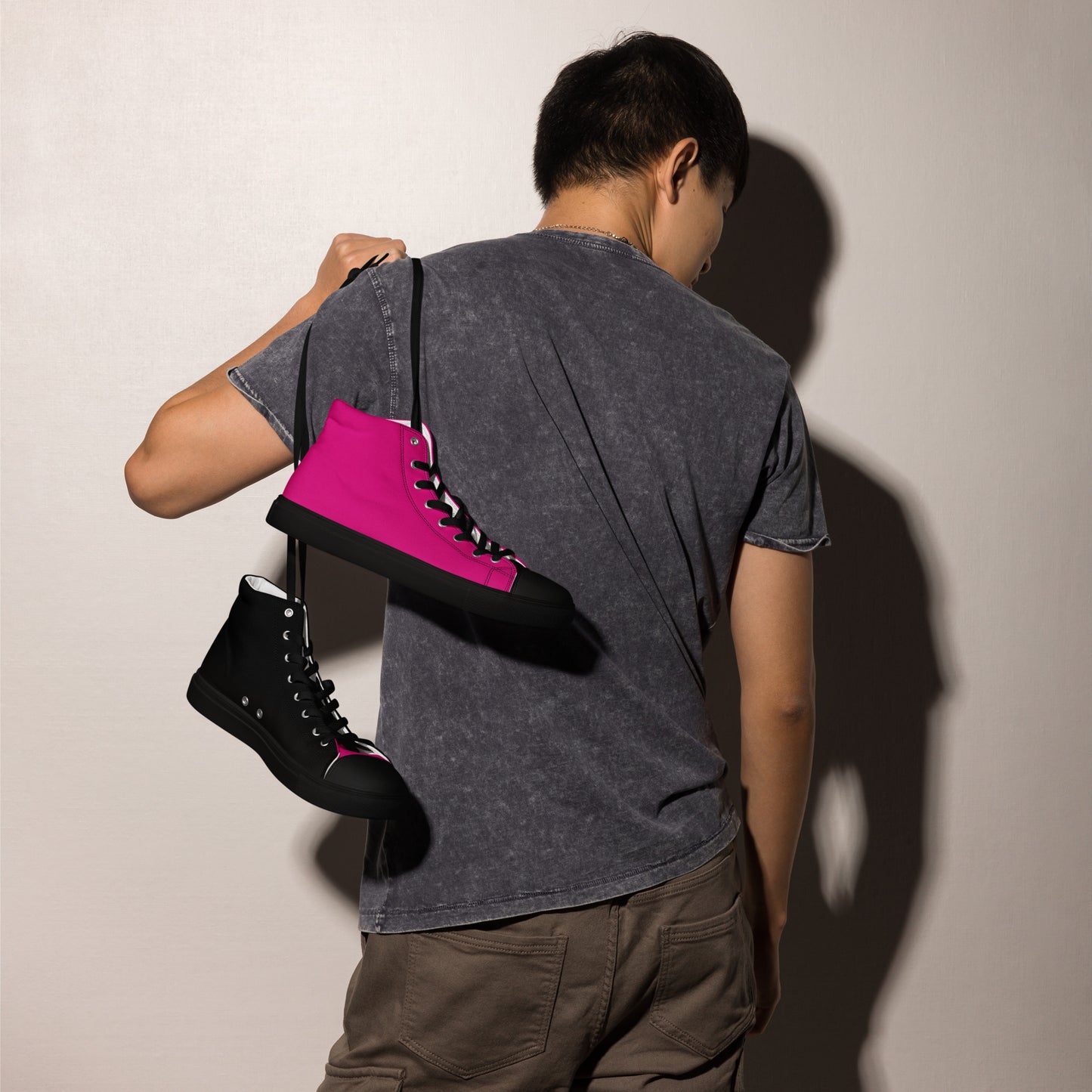 Herren Sneaker - Do it Yourself (pink/black)