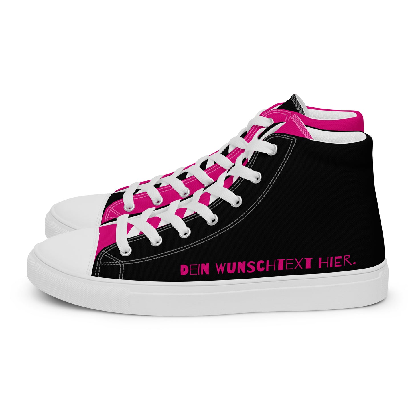 Herren Sneaker - Do it Yourself (pink/black)