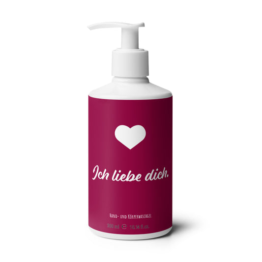 Natürliches Duschgel - Ich liebe dich