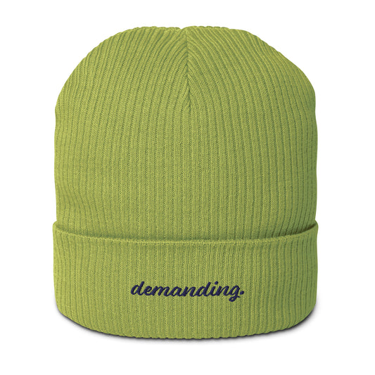 Strickmütze - demanding.