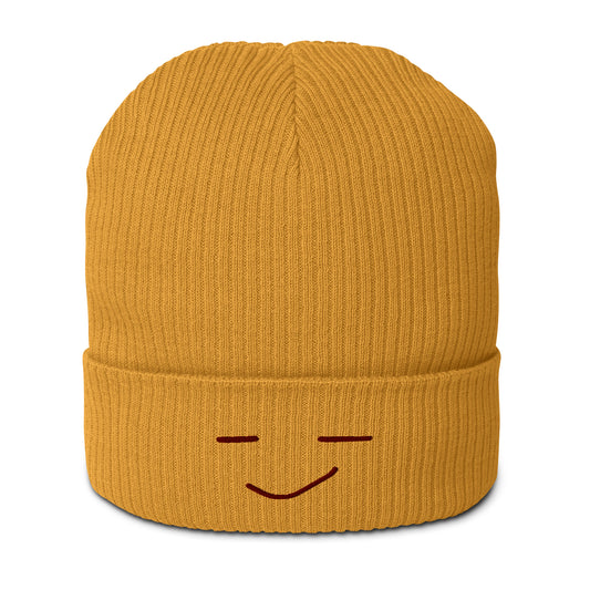 Strickmütze - Happy Smiley