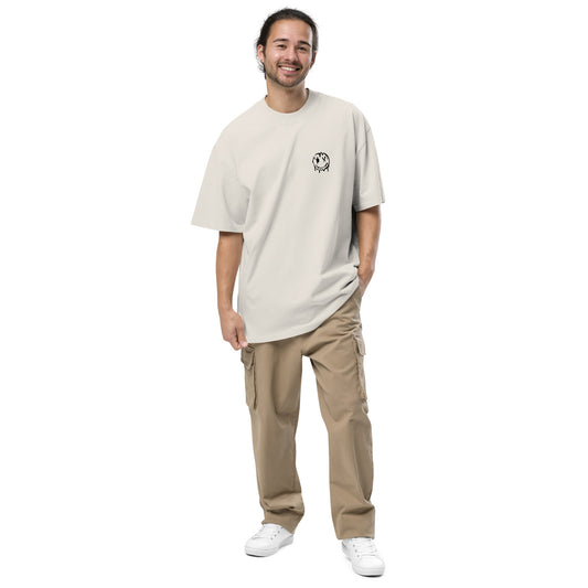 Oversized T-Shirt - Dying Smiley