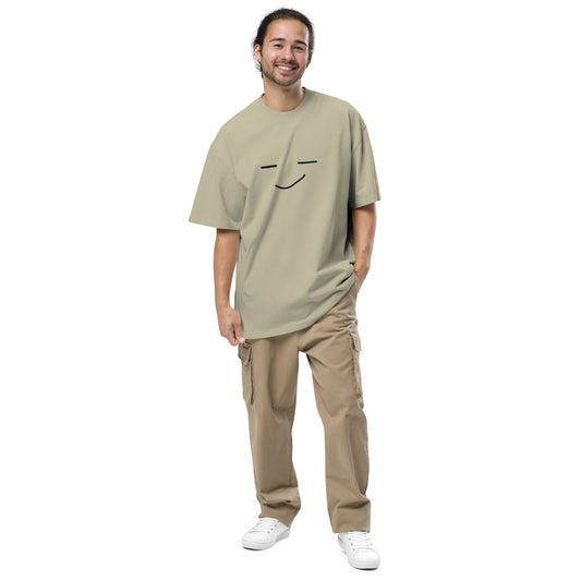 Oversized T-Shirt - Happy Smiley