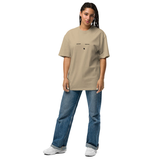 Oversized T-Shirt - Kiss Smiley