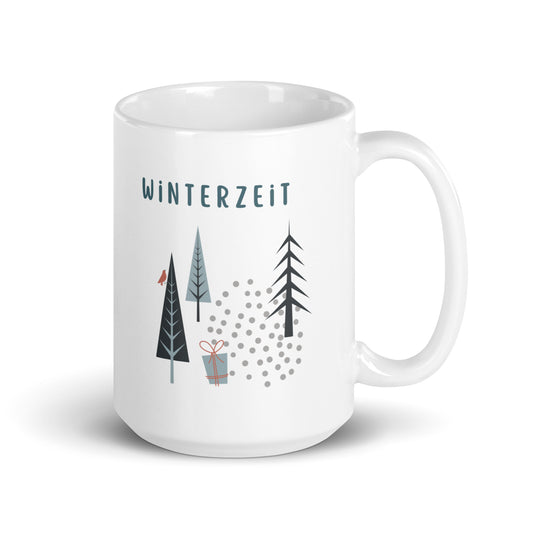 Kaffeetasse - Winterzeit