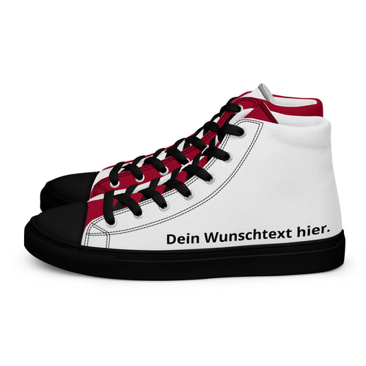 Damen Sneaker - Do it Yourself (red/white)