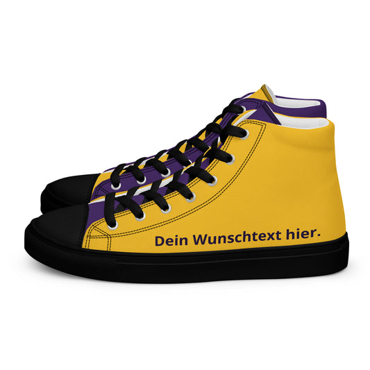 Damen Sneaker - Do it Yourself (purple/yellow)