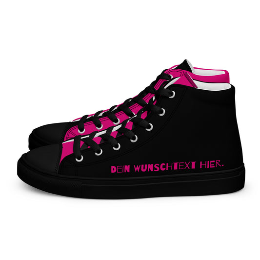 Damen Sneaker - Do it Yourself (pink/black)