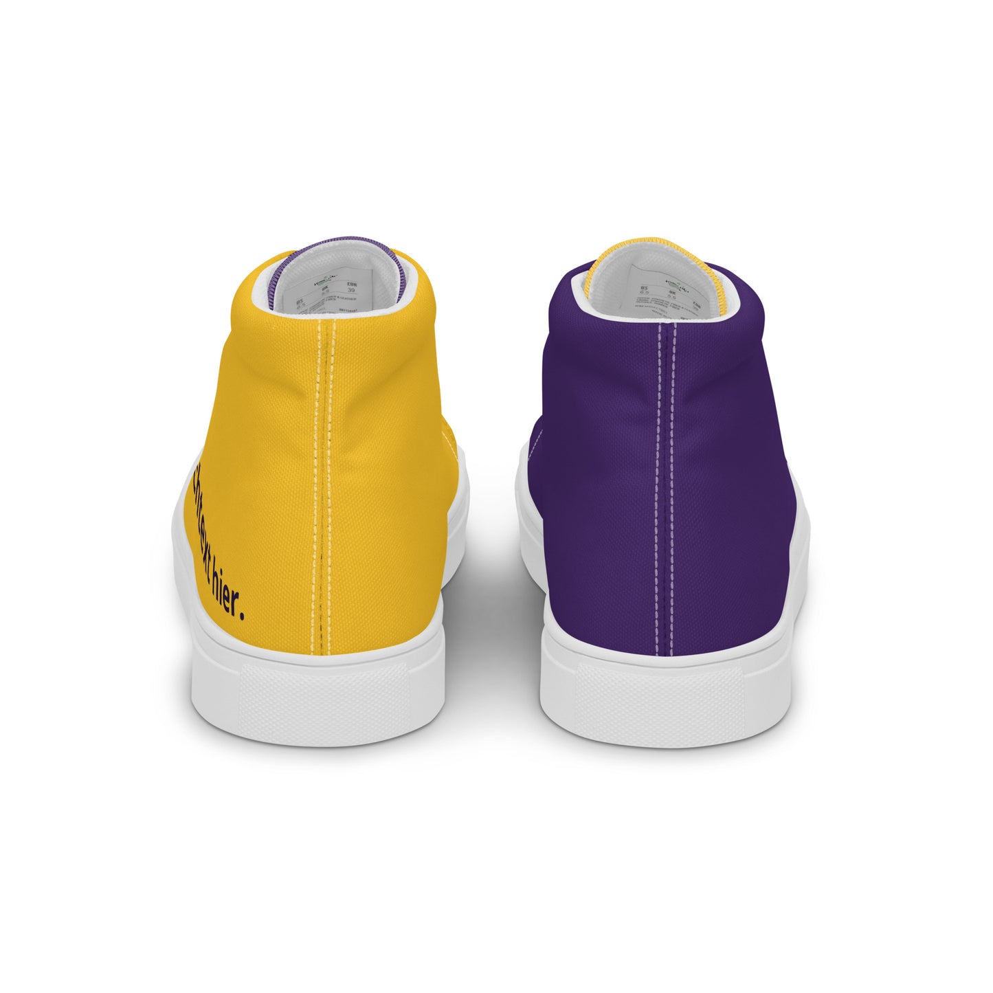 Damen Sneaker - Do it Yourself (purple/yellow)