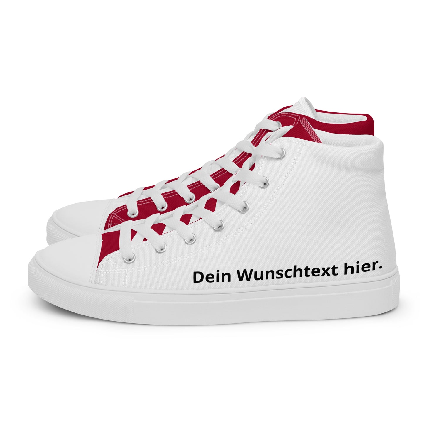 Damen Sneaker - Do it Yourself (red/white)